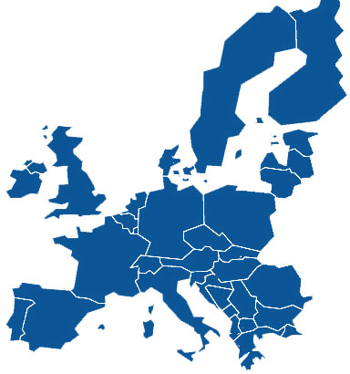 Mappa d'Europa